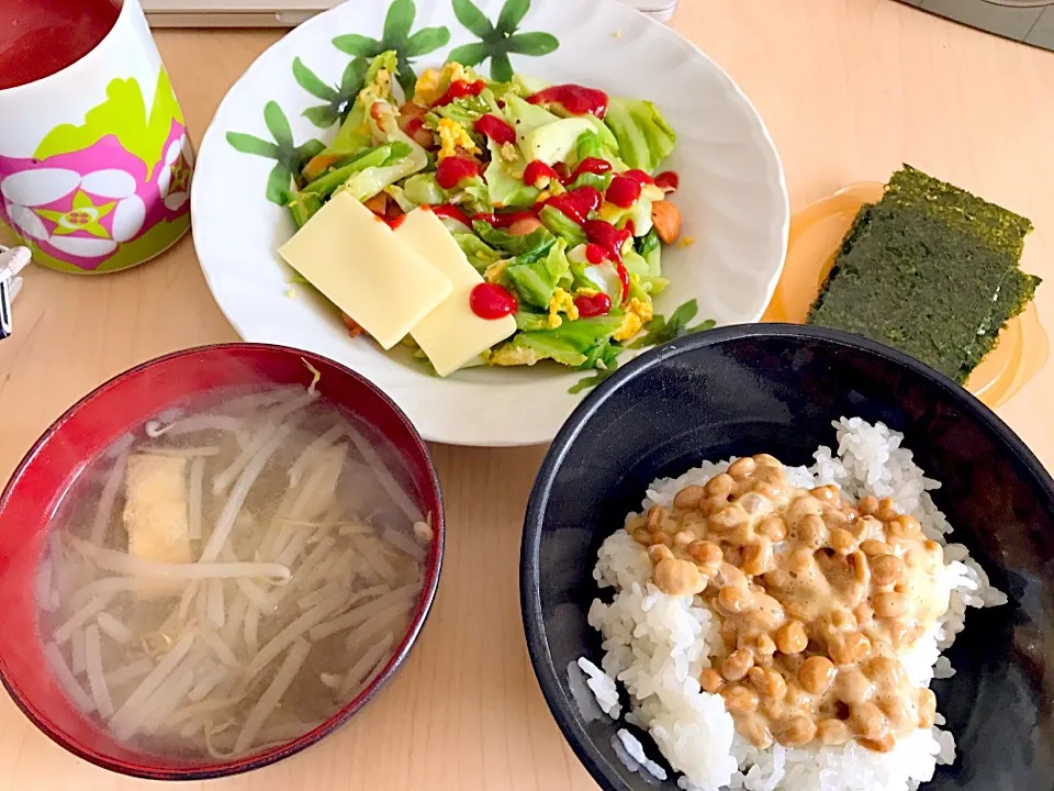 1月26日朝食兼昼食|ばぁさんさん