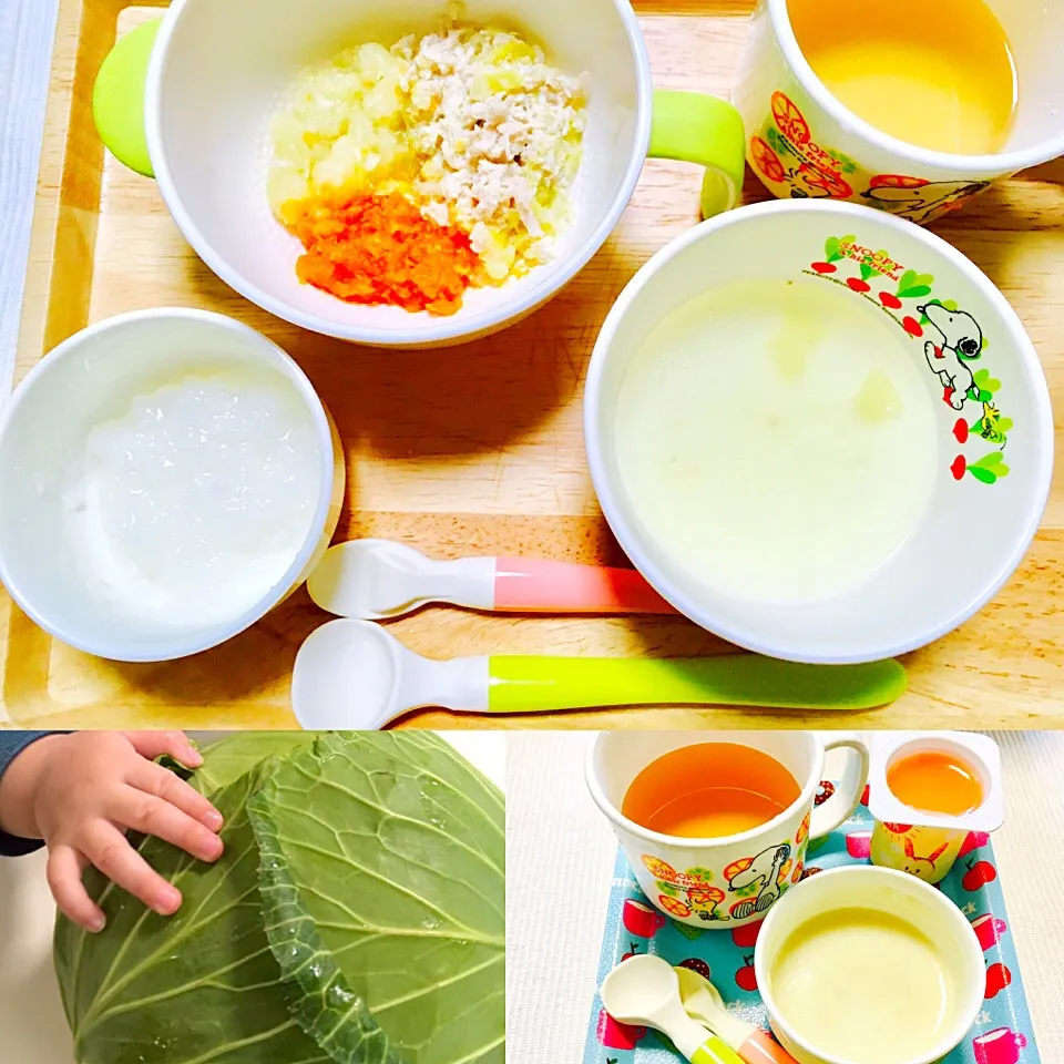 ♡離乳食・7ヶ月息子用٩(๑❛ᴗ❛๑)۶二回食♡|みずほさん