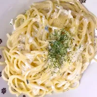 適当レシピのゴルゴンゾーラチーズパスタ|なぽさん