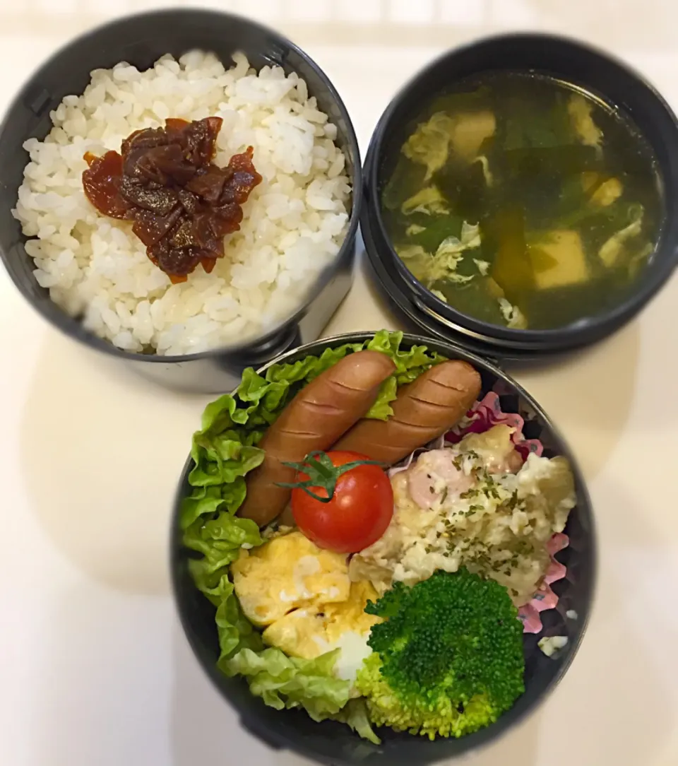 Snapdishの料理写真:#ポテトグラタン#レンジで作るオムレツ#卵スープ|アンジーさん