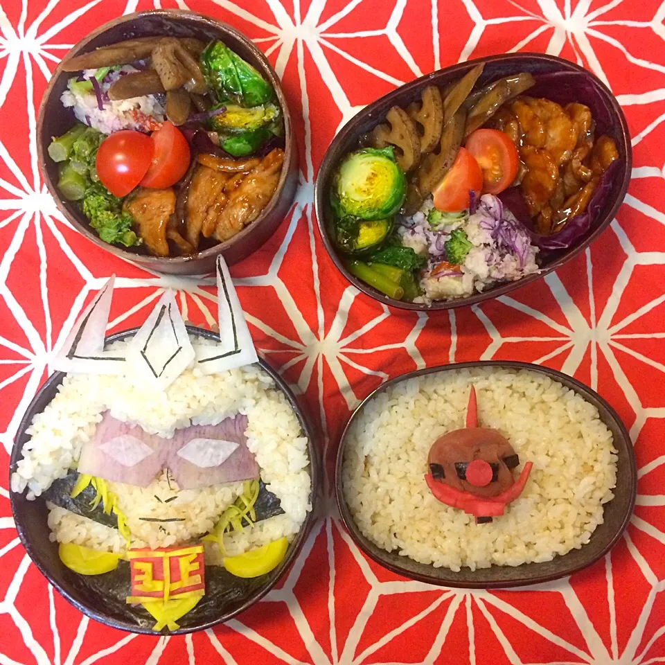 Snapdishの料理写真:vegan弁当
シャアとザク|makiko_aさん