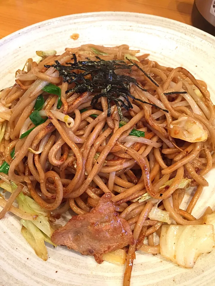 Snapdishの料理写真:しょうゆ焼きそば|T. Wonderさん