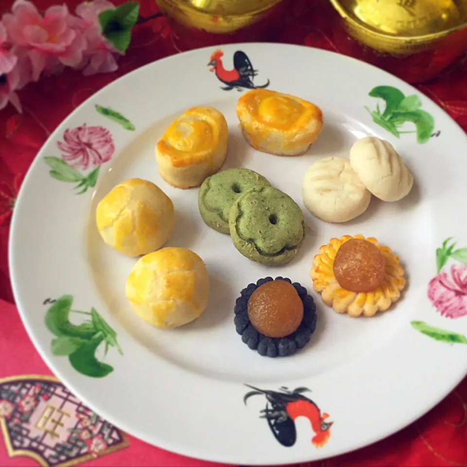 鶏の年の自家製の新年クッキー
Homemade CNY Cookies for the year of Rooster.|Yannさん