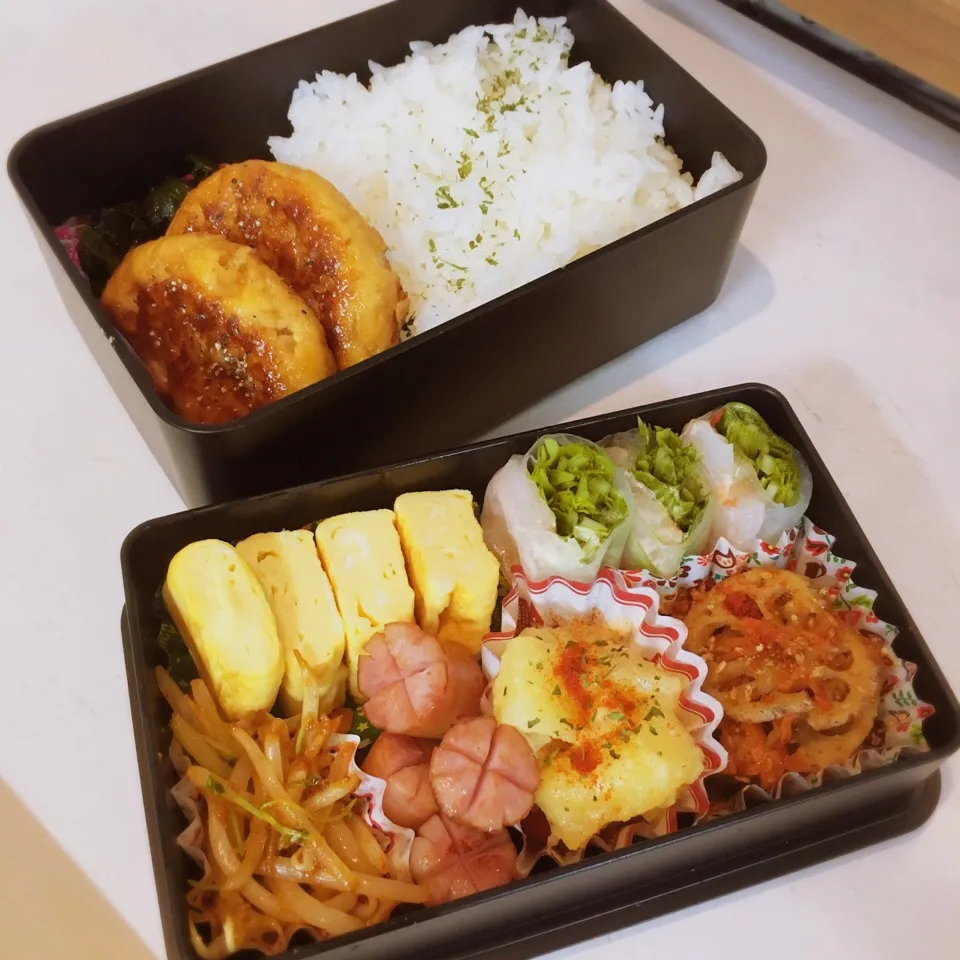 豆腐ハンバーグお弁当
きんぴら蓮根♡
海老の生春巻き|융태지ෆ⃛さん