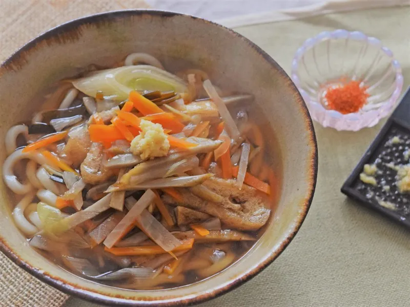 生姜でぽかぽか温まる！野菜たっぷりあんかけうどん #AllAbout|All About 料理レシピさん