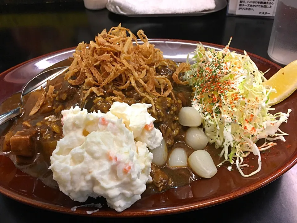 カレーは飲み物の黒い肉カレー＠新橋|Yasuhiro Koikeさん