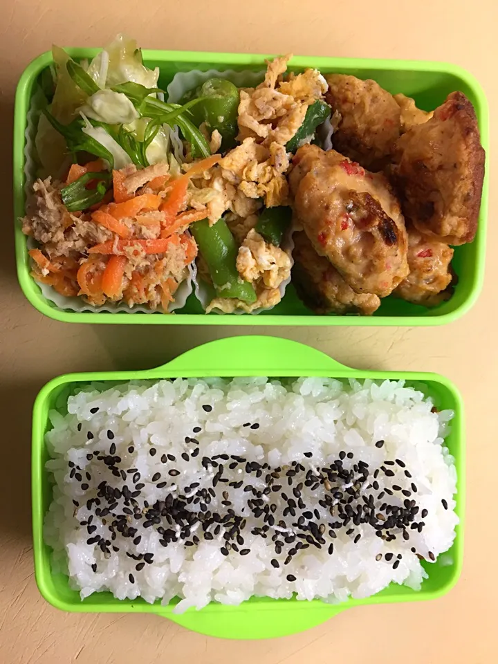 Snapdishの料理写真:お弁当／男子中学生|nayutaさん