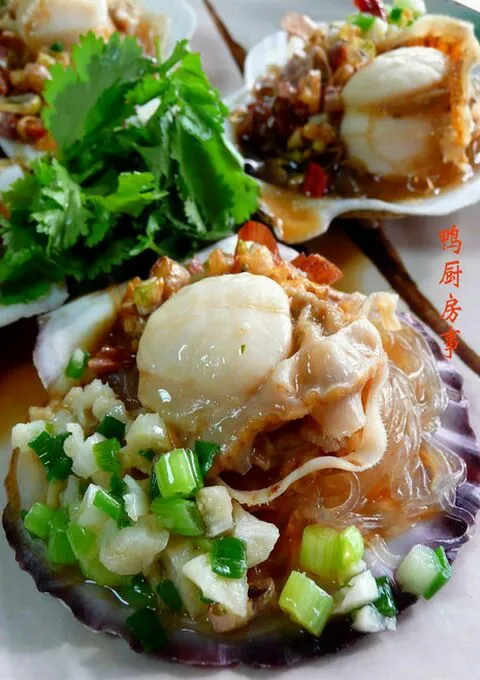 steamed scallop|steven z.y.さん