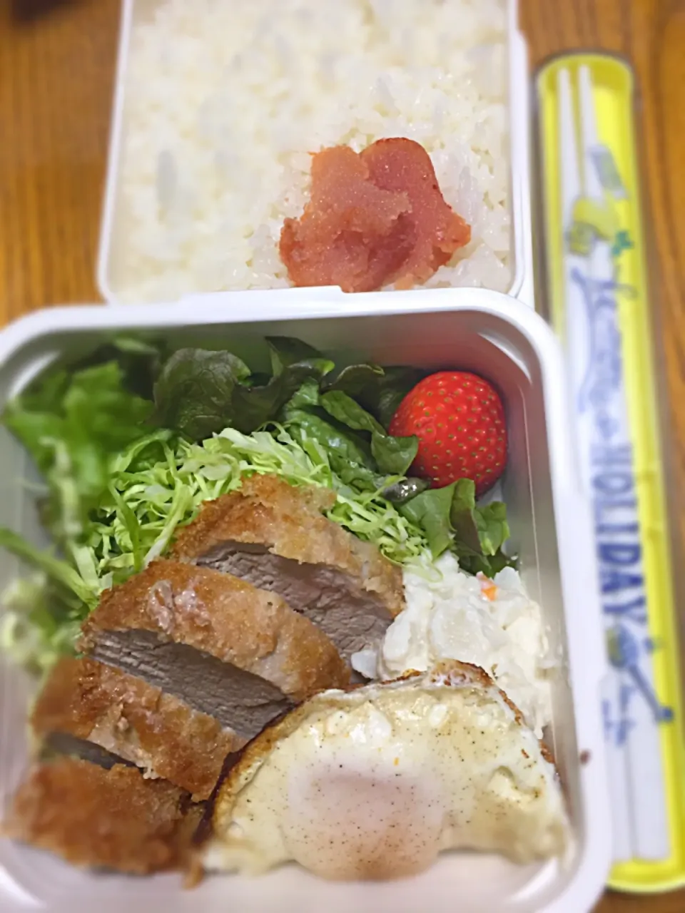 1月28日 ヒレカツ弁当((^o^))🎵|かよっぺさん