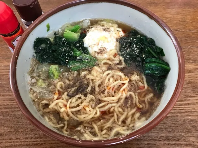 マルちゃん正麺🍜、醤油味❗️꒰*✪௰✪ૢ꒱✨|サソリさん