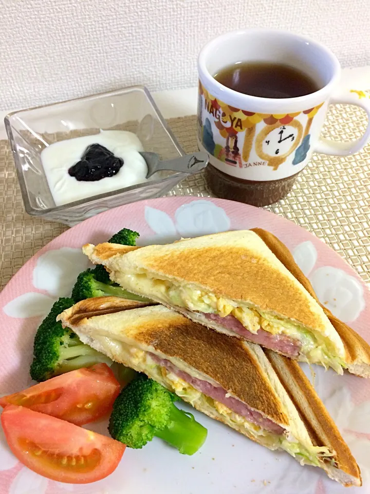 Snapdishの料理写真:ホットサンド|キャリーさん