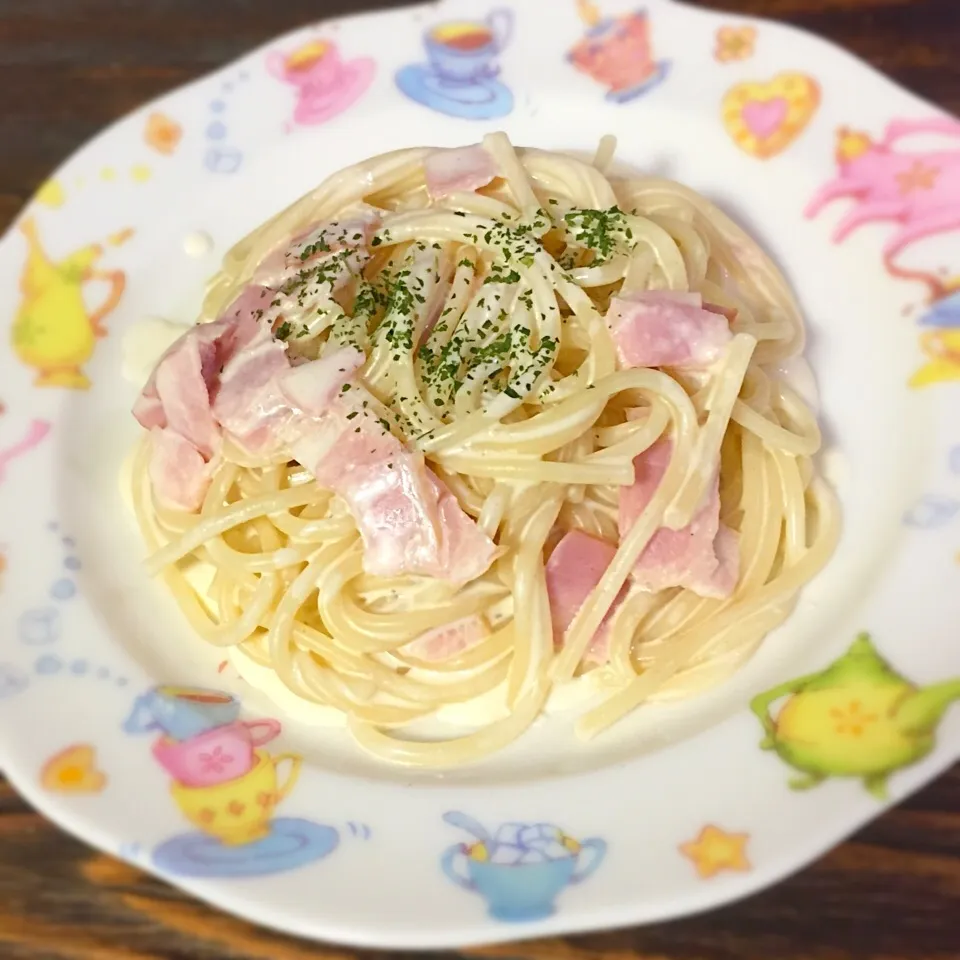 Snapdishの料理写真:カルボナーラ🎶🤤🤤🤤|いしくん。（たまご王子🥚🐣🐥🐔）さん