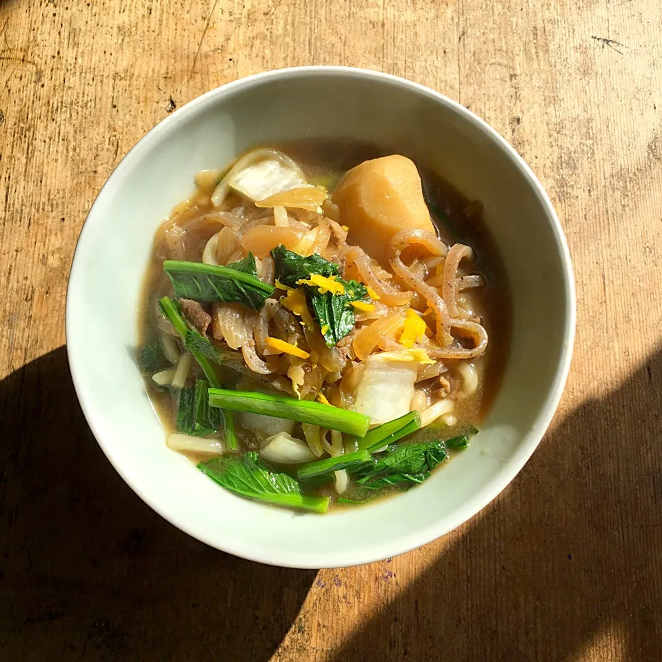 肉じゃがからのリメイクうどん‼︎
#うどん #昼ごはん #lunch #肉じゃが #煮込みうどん #肉うどん|Yoshinobu Nakagawaさん