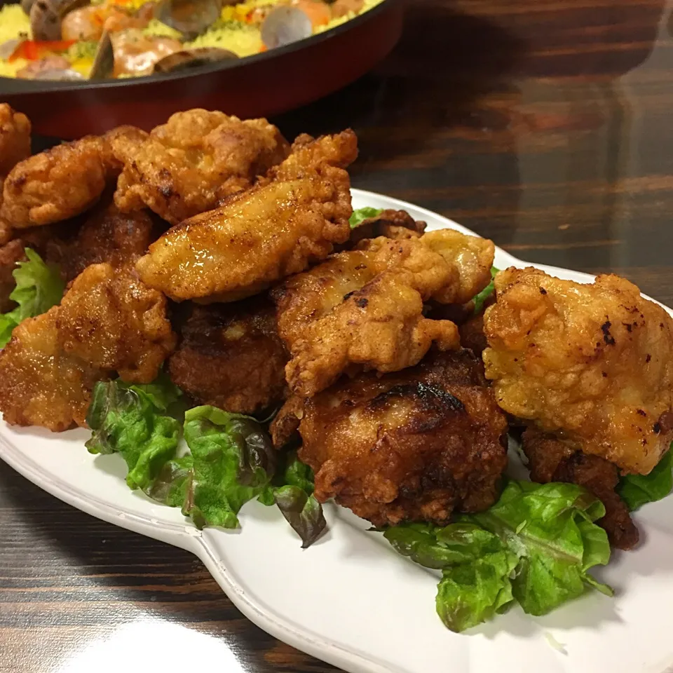 咲きちゃんさんの料理 うちの ザンギ🐔 （鶏のから揚げ）|いしくん。（たまご王子🥚🐣🐥🐔）さん