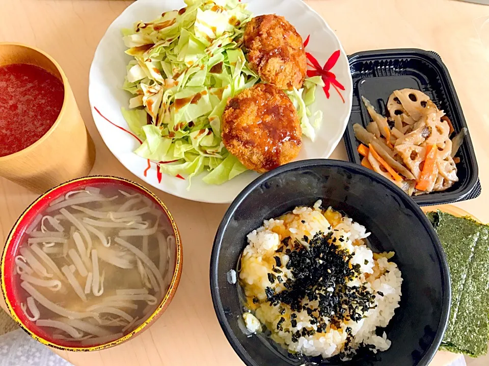 1月29日朝食兼昼食|ばぁさんさん