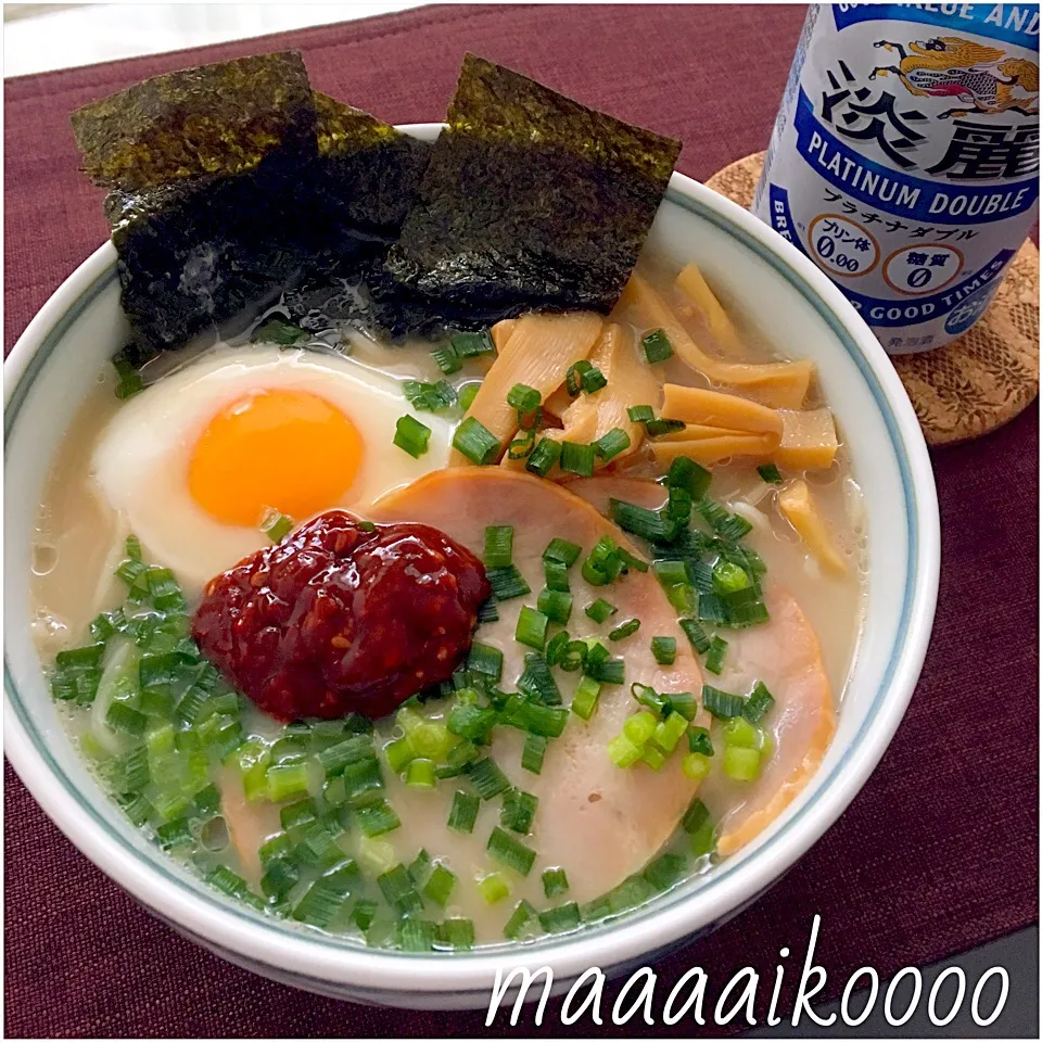 Snapdishの料理写真:家ラーメン🍜|マイコさん