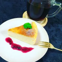 簡単濃厚ベイクドチーズケーキ