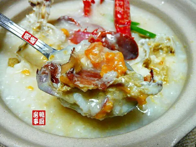 crab congee|steven z.y.さん