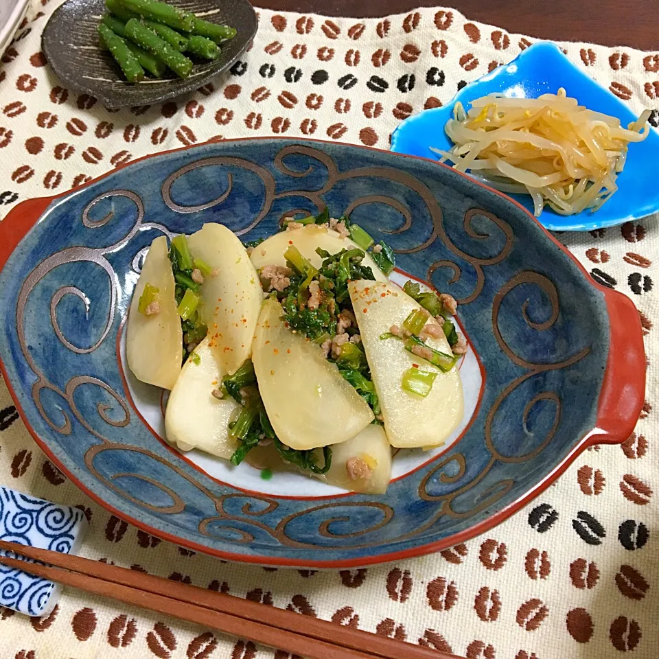 かぶの炒め煮|あさかさん