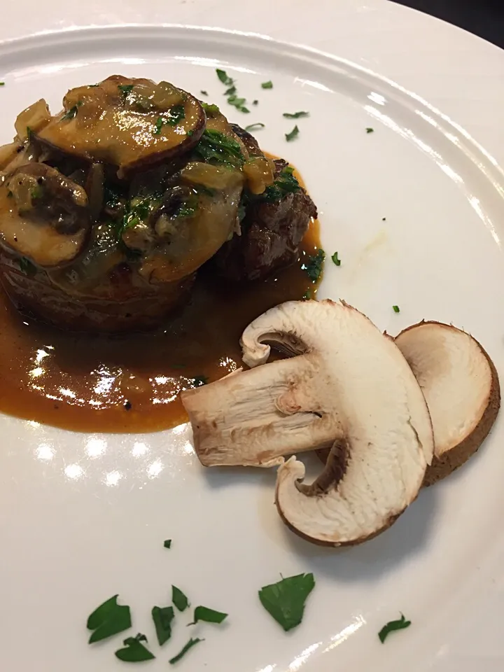 Beef Filet Mignon with Mushroom Gratin🇺🇦|aястасияさん