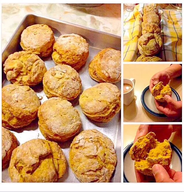 Snapdishの料理写真:Pumpkin scones #scones #pumpkin|🌺IAnneさん