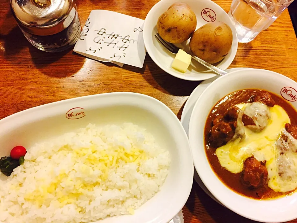 チキンカレーチーズトッピング☆|まりもさん