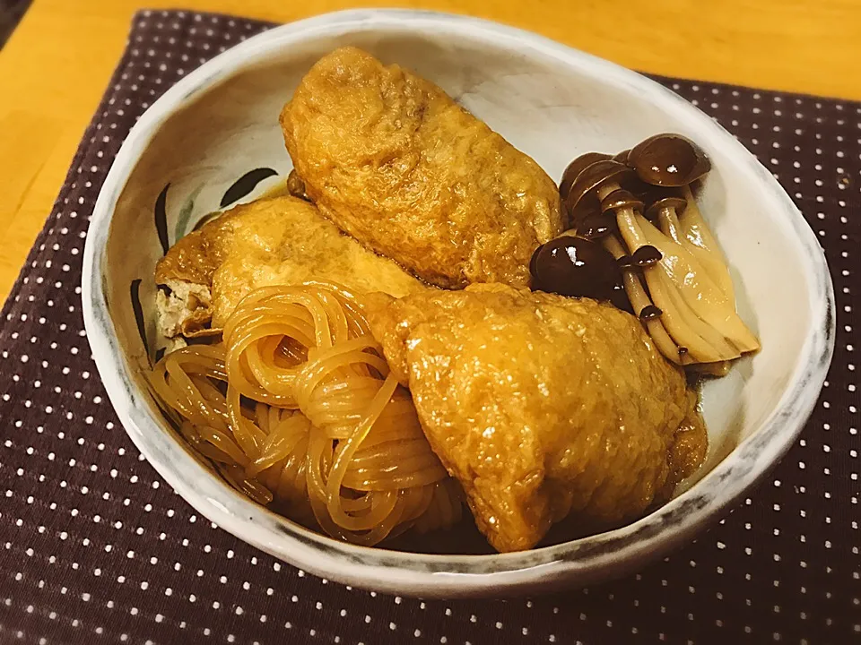 おいなりさんの肉詰め♪|ぴーまんさん