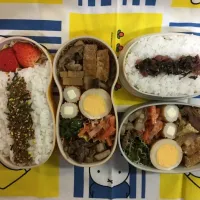 Snapdishの料理写真:2017/1/30 父の作るお弁当|じゅんさん