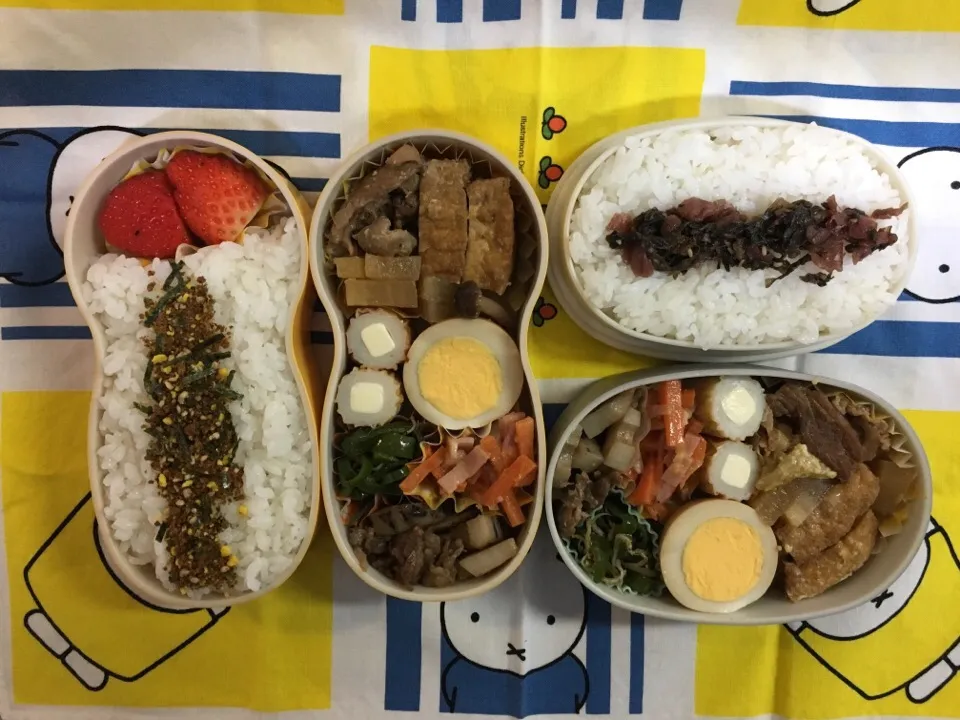 Snapdishの料理写真:2017/1/30 父の作るお弁当|じゅんさん