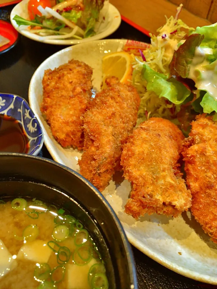 カキフライ定食|ダンディ☆和田さん