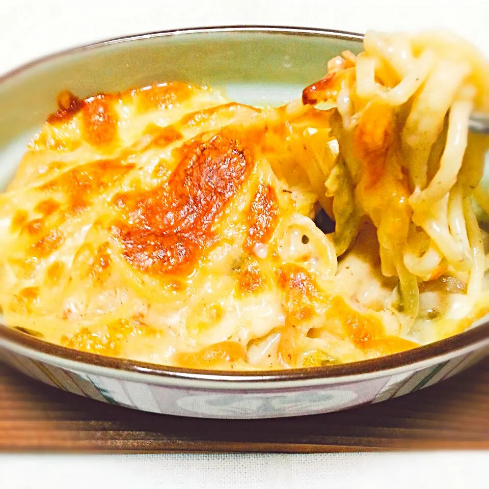 パスタグラタン|あまあまさん