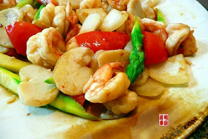 saute prawn and scallops|steven z.y.さん