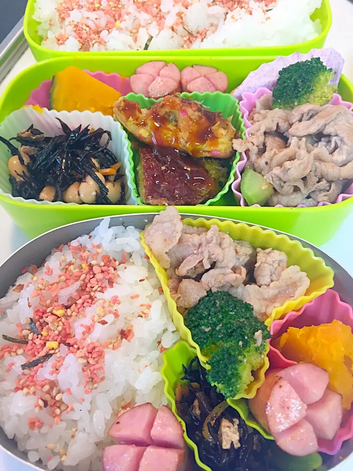 豚ポン酢炒め弁当🍱|asamisaraさん