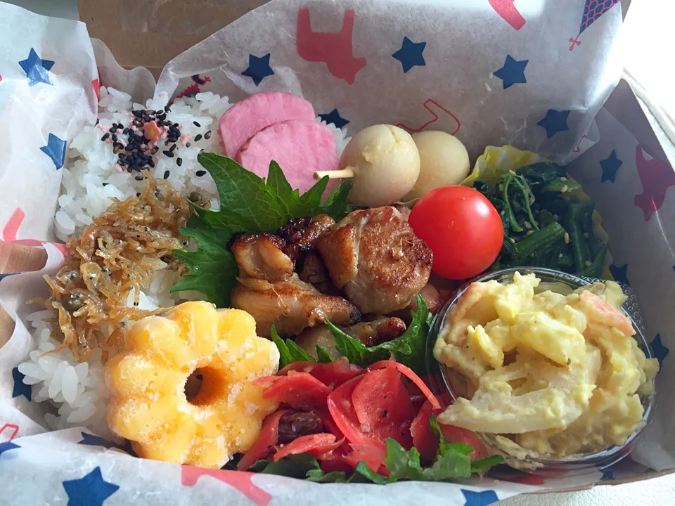 鶏の照り焼き弁当|はるさん