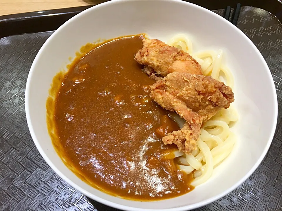 カレーうどん  唐揚げのせ|コージ💫さん