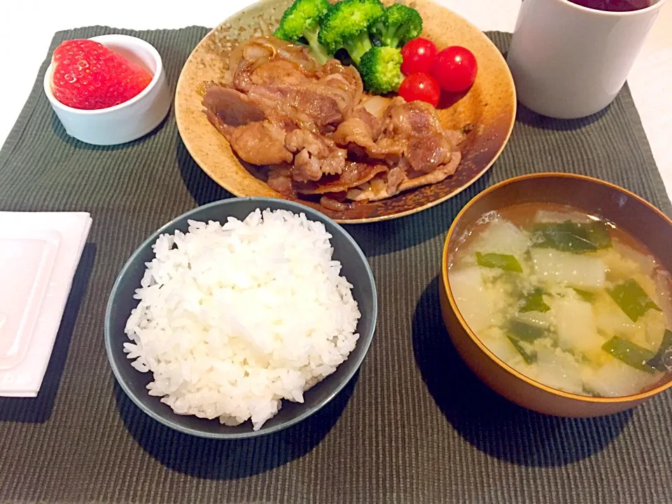 Snapdishの料理写真:#豚の生姜焼き|zoemocさん