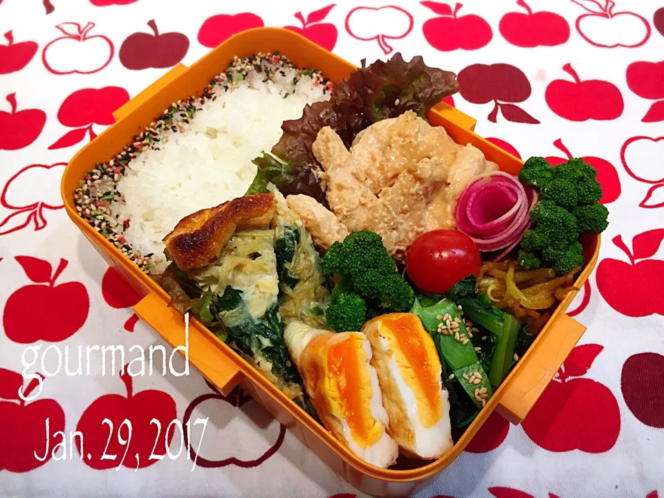 2017.1.29 息子お弁当♪|プーティさん