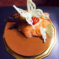 姪の誕生日に作ったケーキです(^^)|晴mamaさん