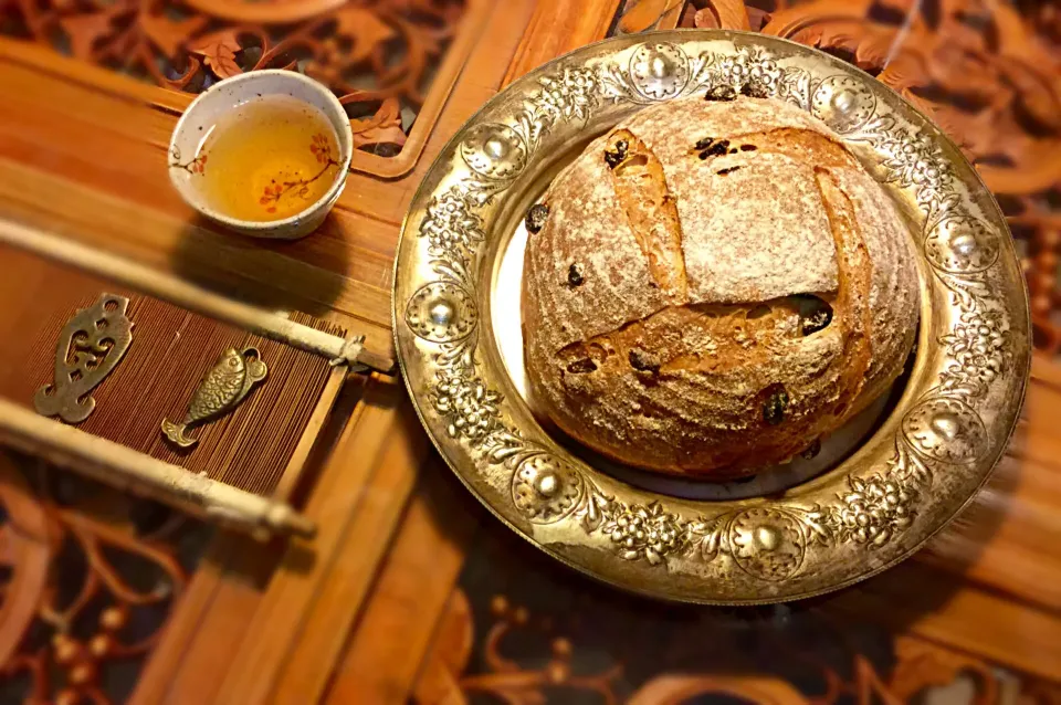 bread with tea|RealBaker巴黎老面さん