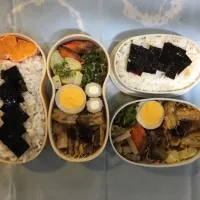 Snapdishの料理写真:2016/2/1 父の作るお弁当|じゅんさん