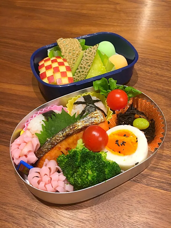 2月1日息子のお弁当🍙|りいたあさん