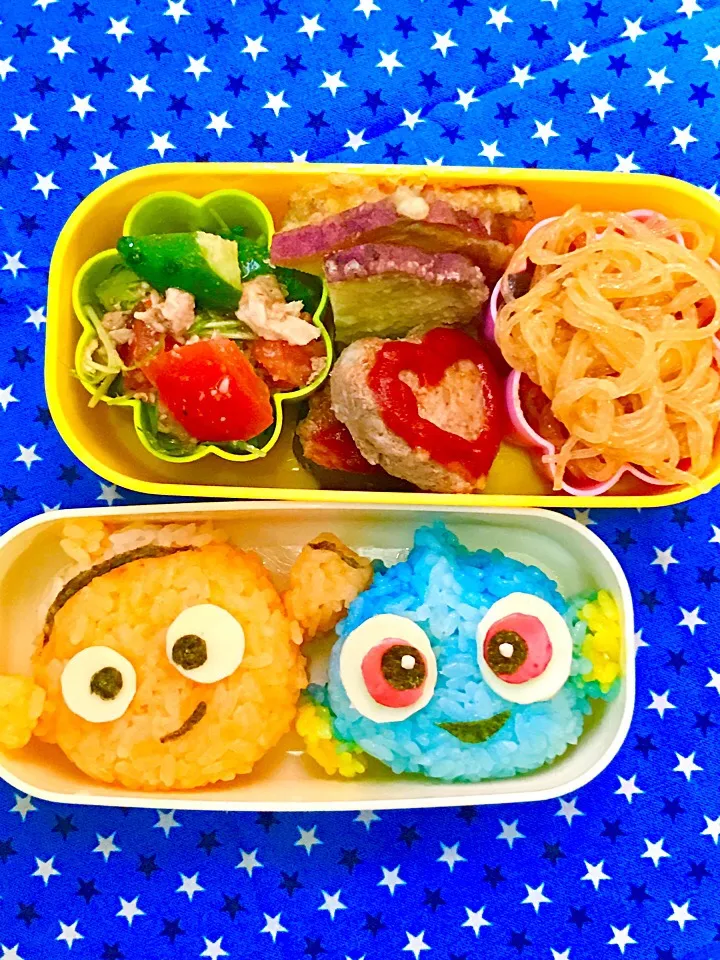 Snapdishの料理写真:長男 お弁当⭐️#幼稚園 #年中さん|ひかりさん