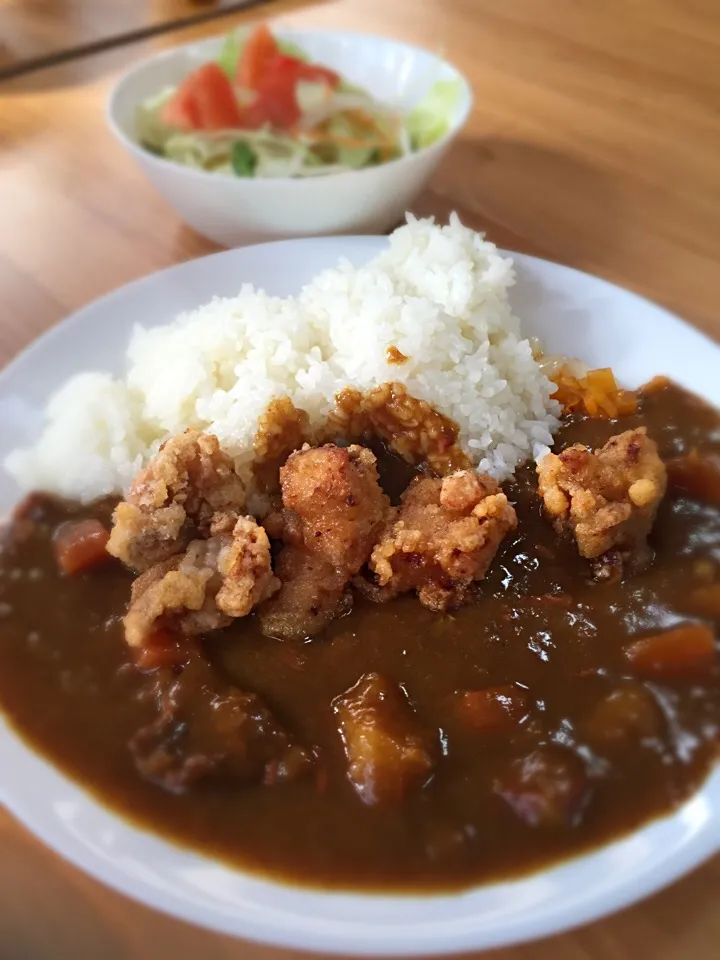 唐揚げカレー☺︎会社ランチ|Mari Kambeさん