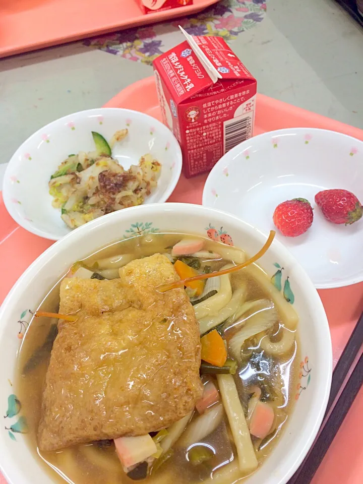 #ちからうどん#学校給食|Namiさん