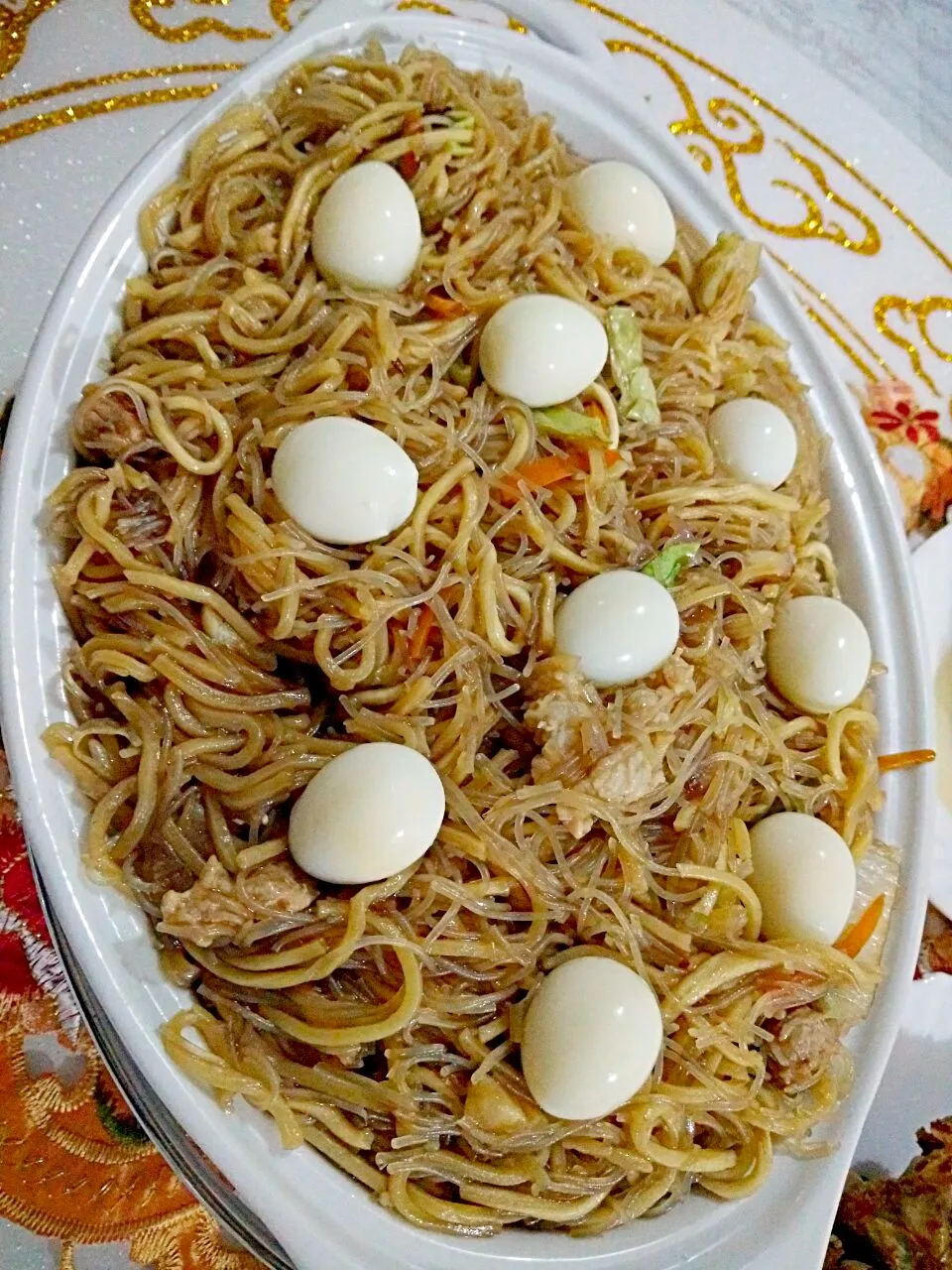 Philippine pancit w/ quail egg|lynnさん