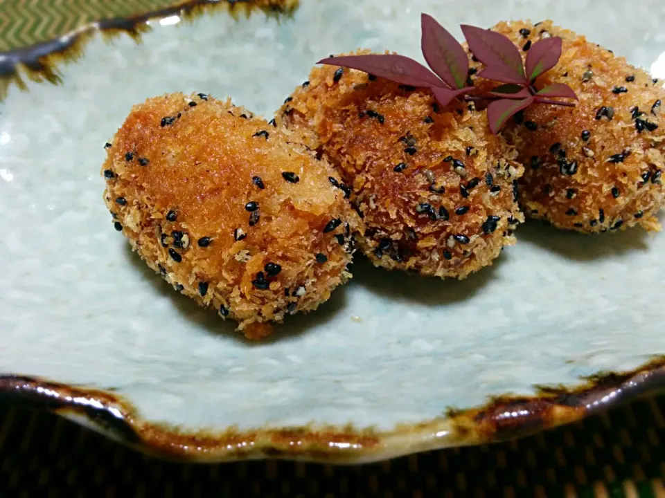 山本真希さんのお料理*
　　～芋煮ころっけ✱～|ことり*さん