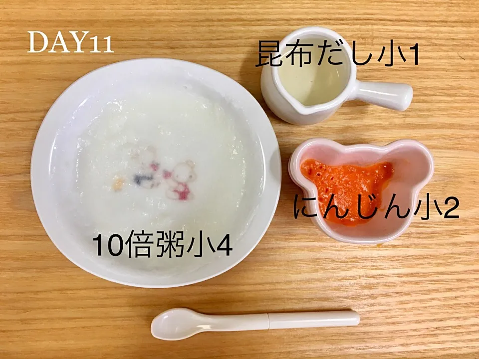 DAY11 離乳食初期 #pianokittybabyfood|離乳食完了期 1歳さん