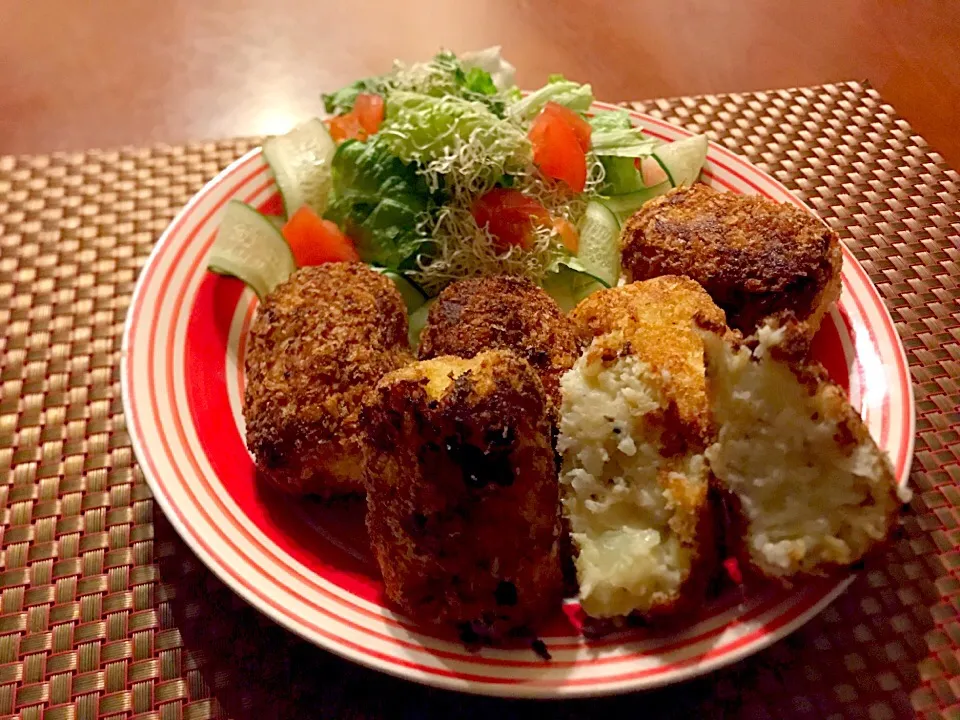 Croquetas de Bacalao🐟ｸﾛｹｯﾀ ﾃﾞ ﾊﾞｶﾗｵ<鱈のｺﾛｯｹ>|🌈Ami🍻さん