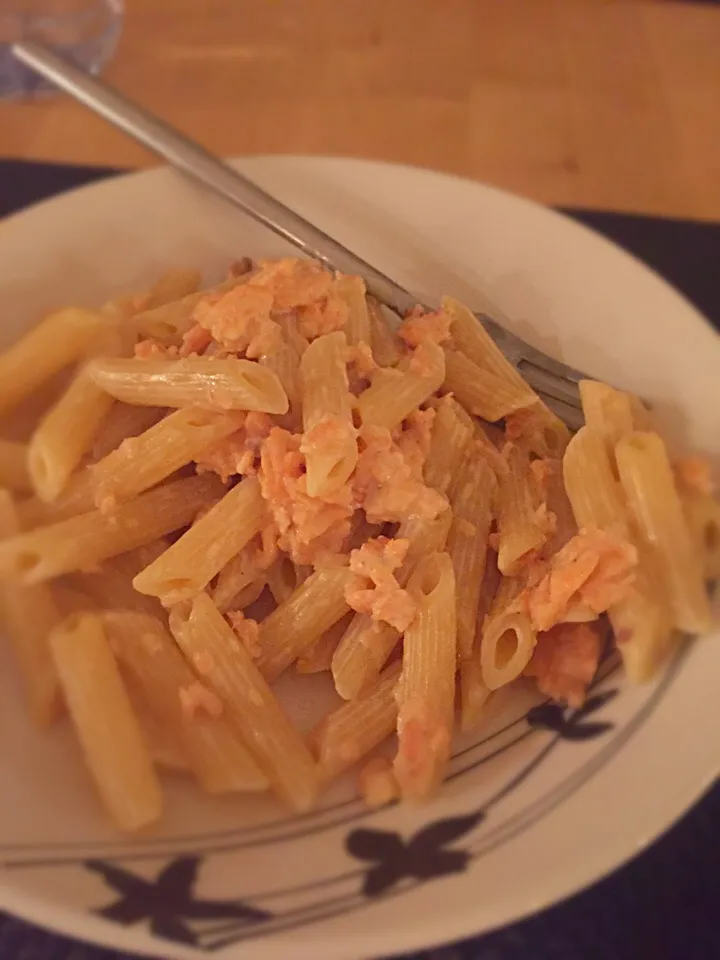 Penne with salmon sauce|Gusto Agostiさん