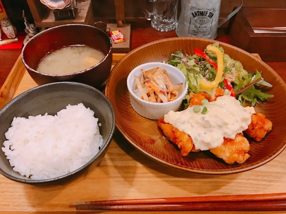 日替わりお昼ごはん
チキン南蛮タルタル|ちゃみこさん